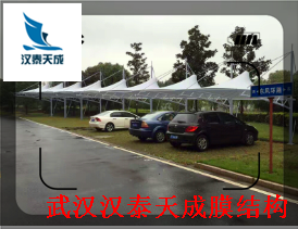 随州膜结构雨棚加工 电动车直流充电桩 随州定制车棚膜结构