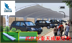 湖北户外张拉膜加工 电动车直流充电桩 潜江充电桩张拉膜结构