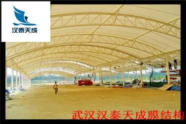 仙桃景观膜结构厂家 钢膜结构生产 仙桃车棚膜结构品质保障