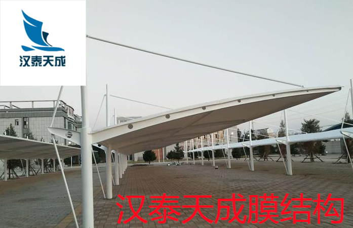 西塞山区索膜结构 西塞山区遮阳棚索膜结构工程安装