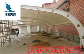 随县遮阳棚索膜结构 随县充电桩遮阳棚索膜结构安装