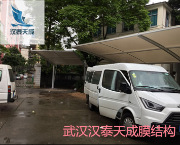 秭归县遮阳棚膜结构制作 秭归县汽车充电站钢膜结构
