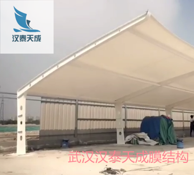 团风县批发汽车停车棚膜结构 团风县充电桩膜结构维修