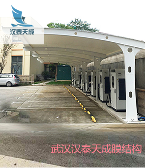 天门市小区索膜结构供应 天门市小区索膜结构造型维修