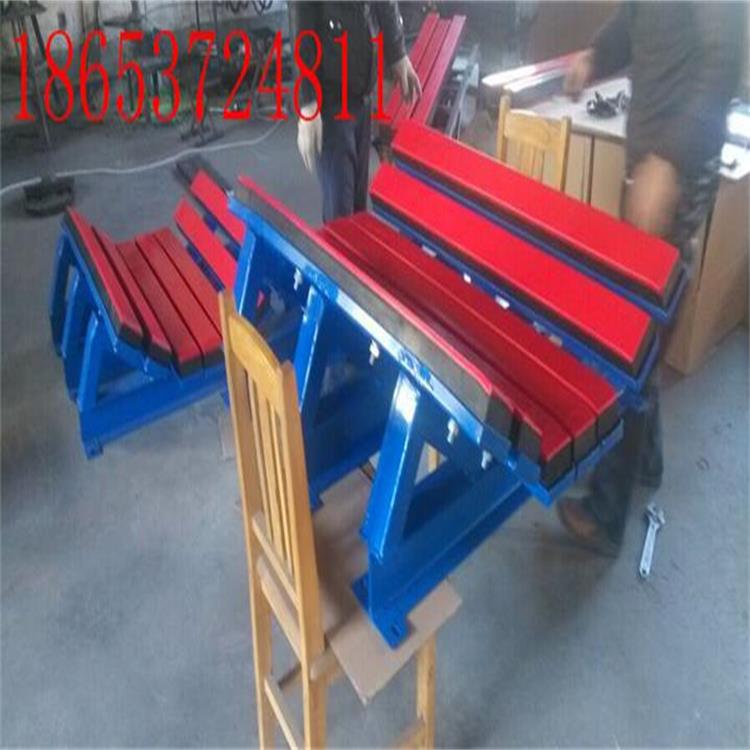 缓冲托辊线 济宁向上金品缓冲床 千金难买心头好