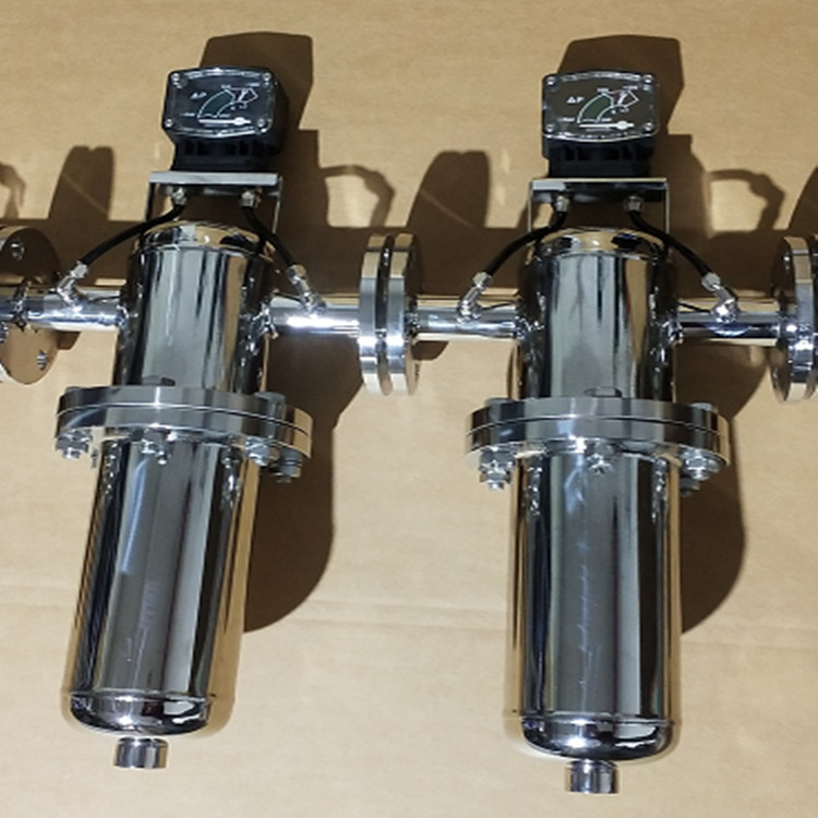 压缩机不锈钢气体除菌蒸汽氮气管道过滤器