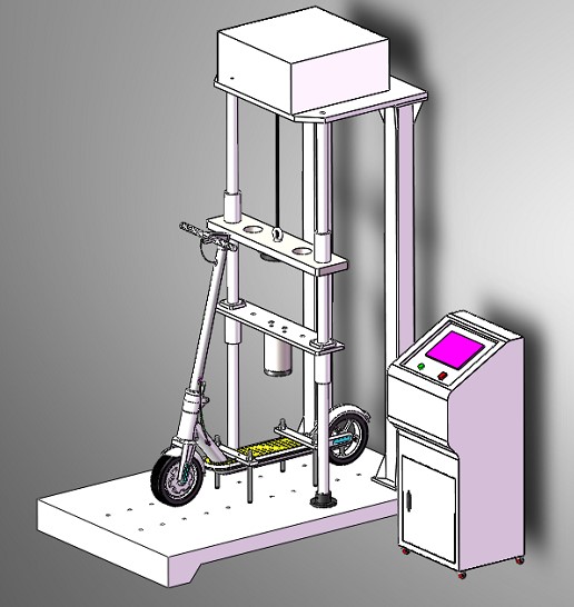 滑板车跌落试验机 滑板车跌落性能检测设备