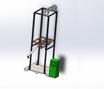 低压计量箱耐冲击试验装置 低压计量箱外壳耐冲击试验