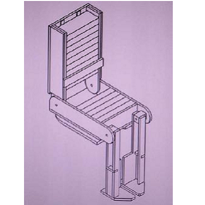 輪椅车测试用假人