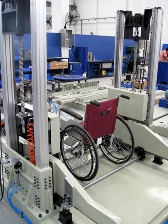 輪椅车跌落试验机