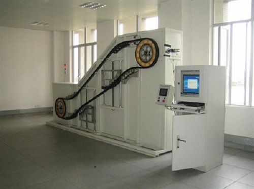 自动扶梯梯级滚轮疲劳耐久性试验台 自动扶梯梯级滚轮试验台