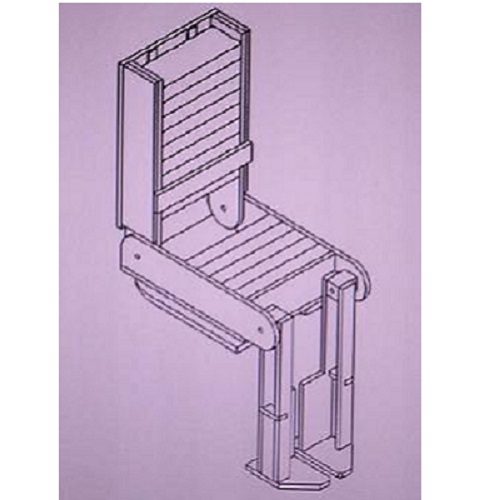 轮椅车测试用假人