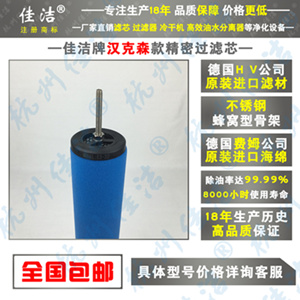 美国原装进口HANKISON滤芯E7-54 滤芯