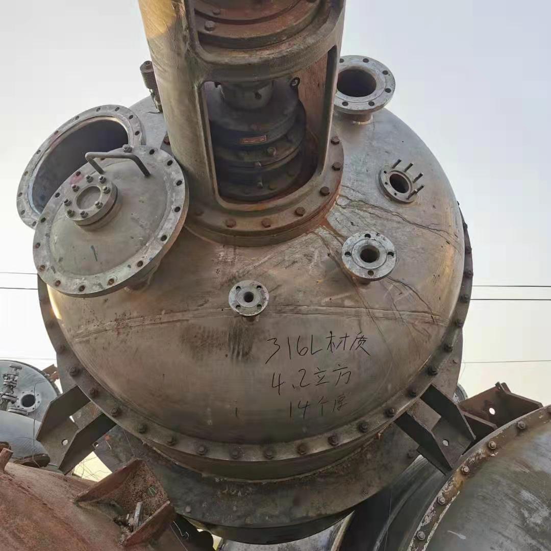 各省加单回收淘汰反应釜北京反应釜回收旧反应釜回收自行装车