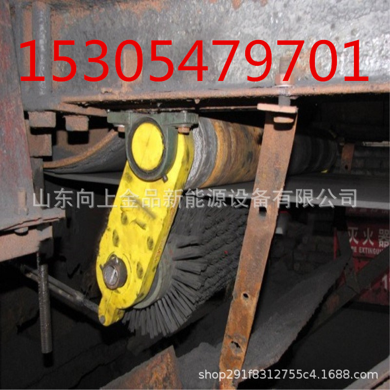 冶金用电动毛刷式皮带清扫器