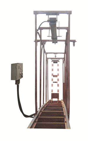 2.4米3米3.6米斜巷气动挡车梁 矿用气动吊梁QZCL