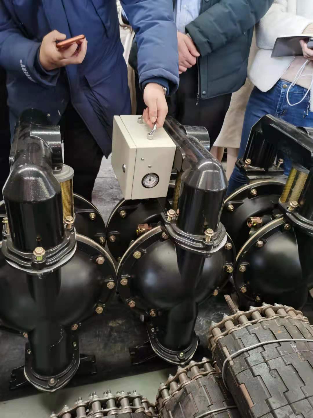 煤安认证BQG550/0.2Z煤矿用自动气动隔膜泵