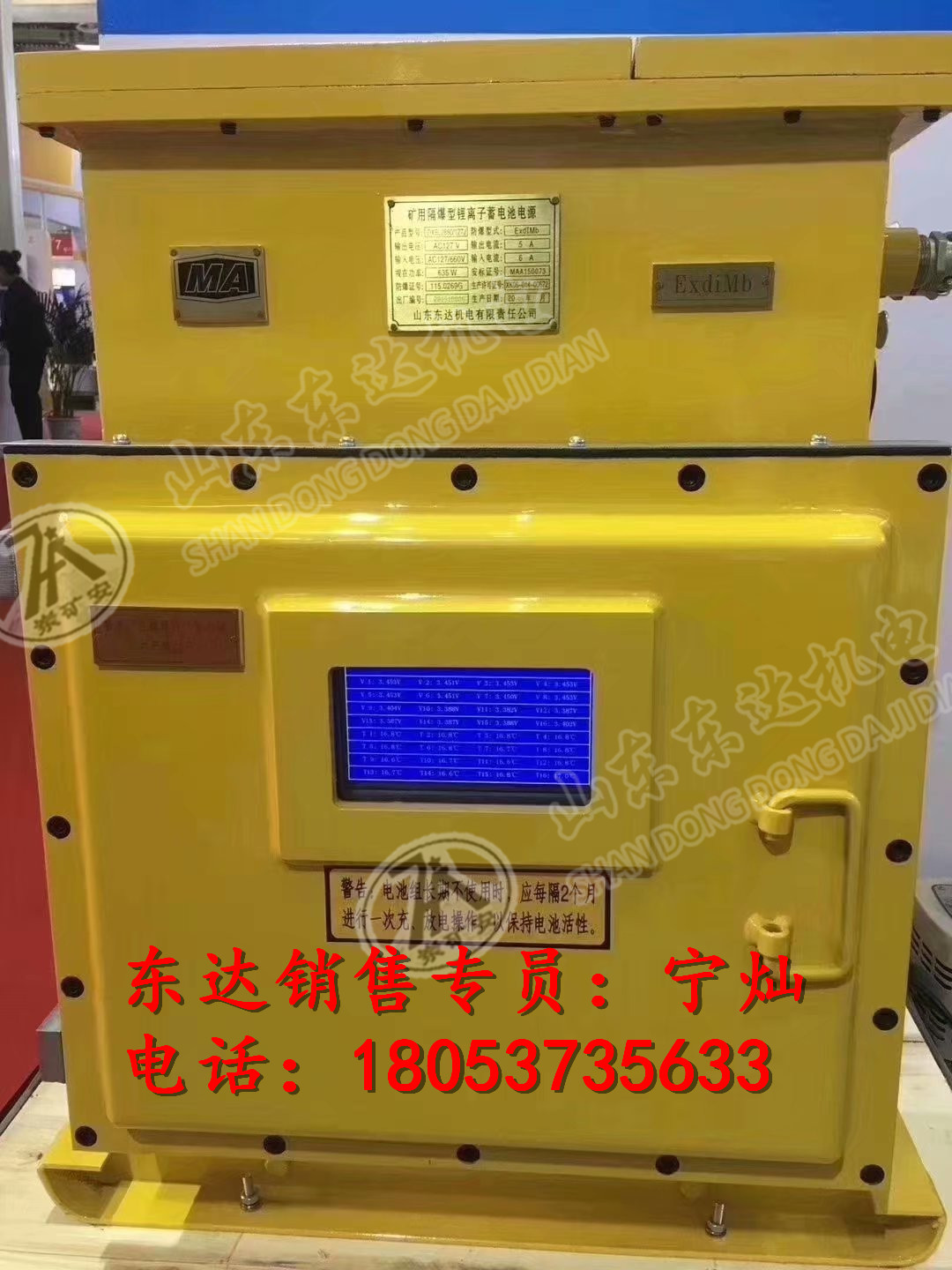 锂离子蓄电池电源 输出127/220V电压供电