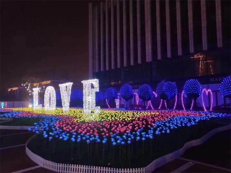 广场亮化设计 商业广场亮化 休闲广场亮化