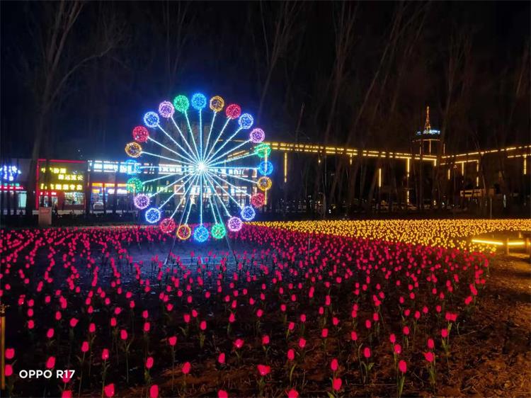 山西长治太行公园的亮化,简直美翻了!