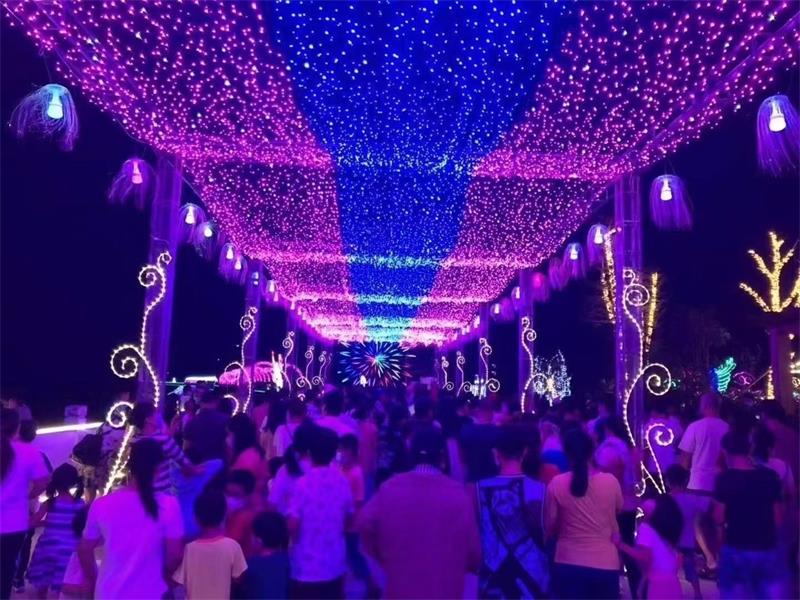 商业街亮化公司 亮化效果 特色商业街亮化设计制作