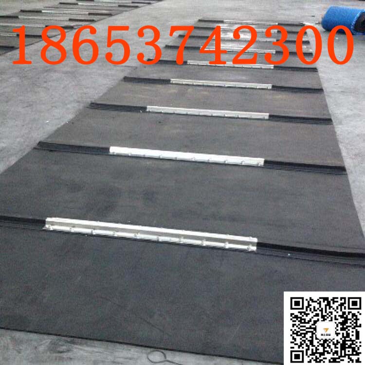 接头式除铁器皮带B-1400胶条一体式除铁环形带橡胶材质