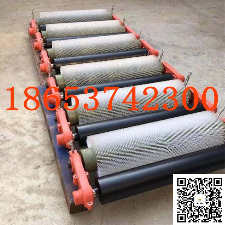 尼龙材质毛刷被动清扫器B-800皮带机清扫器无动力式
