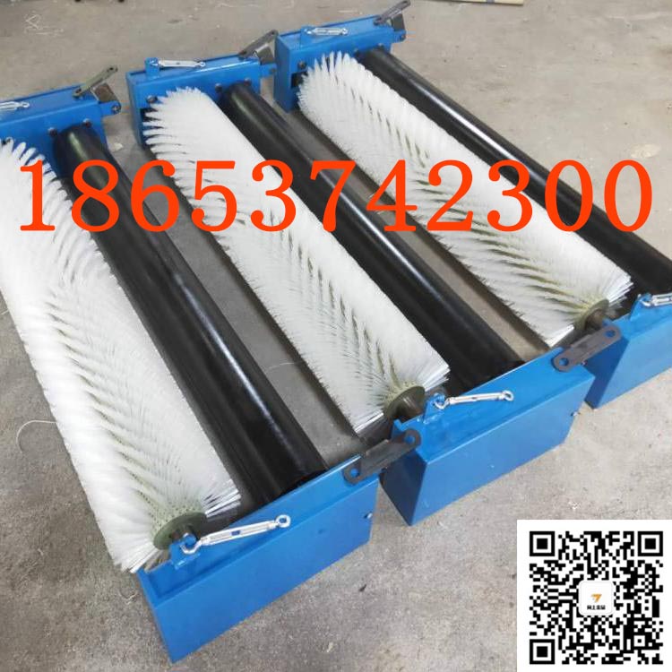 乌海矿用皮带机被式动清扫器B-1200无动力毛刷清扫器