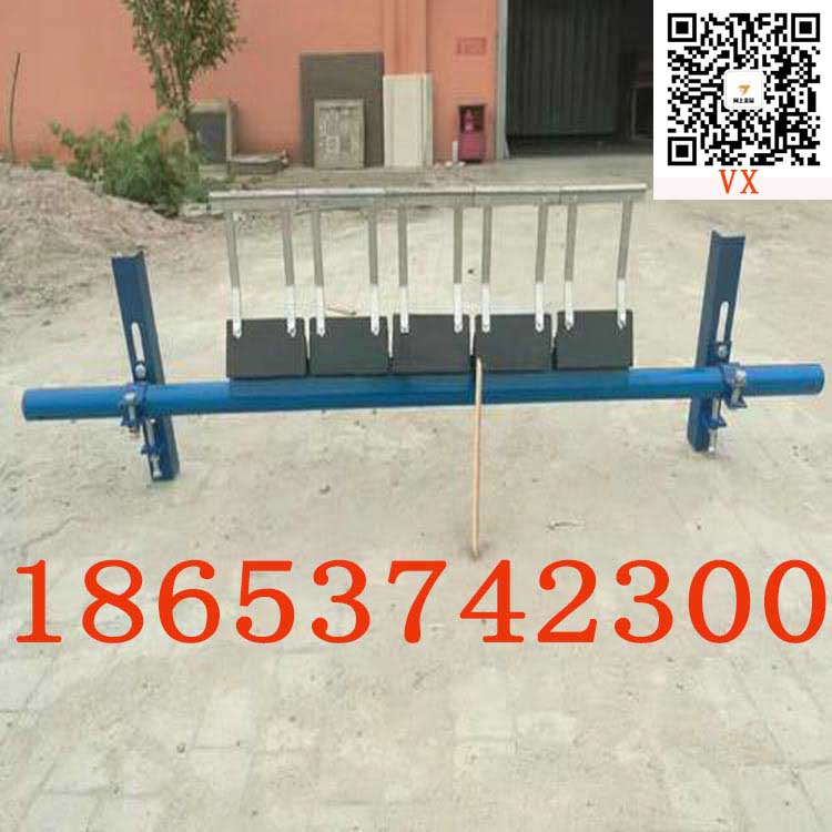 供应清理皮带机刮板机 H型清扫器B-800合金清扫器厂家