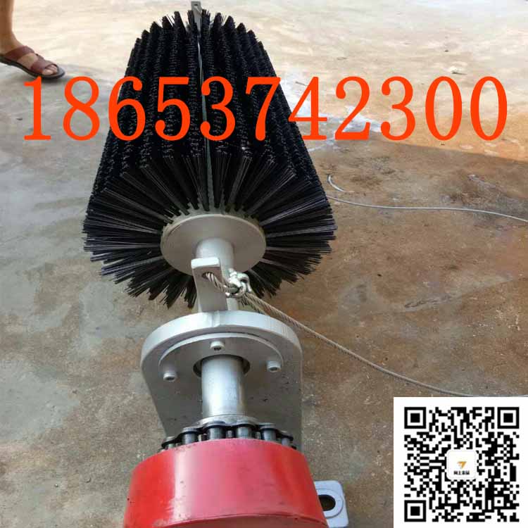 向上金品尼龙毛刷被动式清扫器带宽1200无动力清扫器