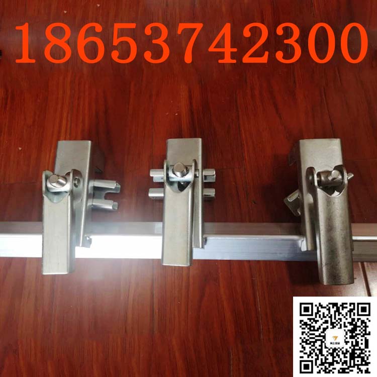 裙板压紧装置专用夹持器角铝 碳钢夹持器 裙板压紧装置