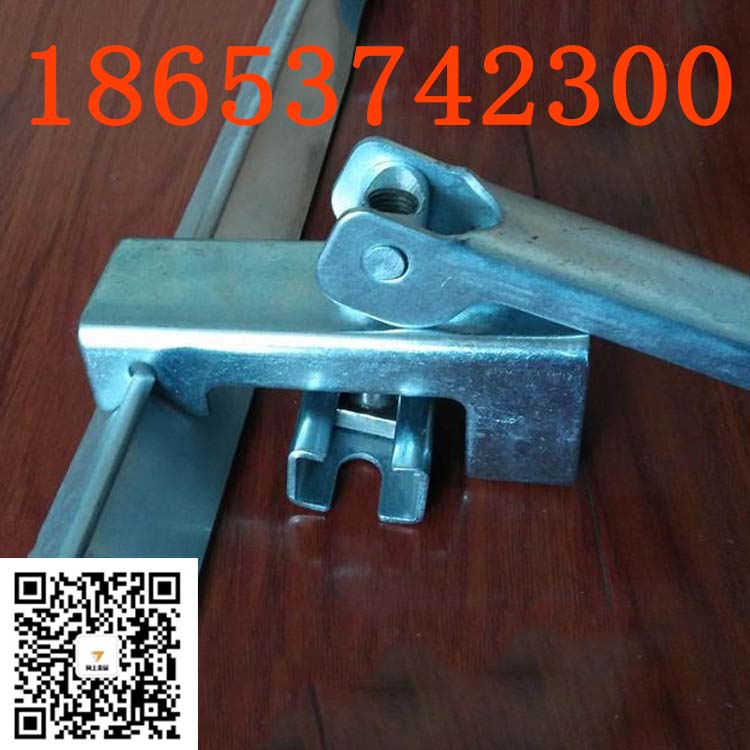 山东夹持器角铝 导料槽碳钢夹持器压紧装置夹持器
