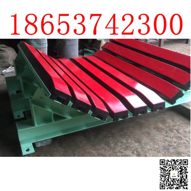 根据皮带机输送皮带规格定制各种规格缓冲床聚乙烯缓冲床