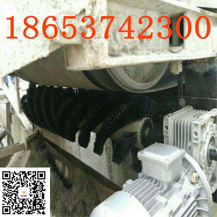 山东人字形花纹电动清扫器 滚动毛刷清扫器 清扫效果好