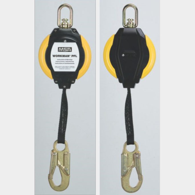 MSA梅思安沃克曼镀锌钢缆速差器使用方法注意事项