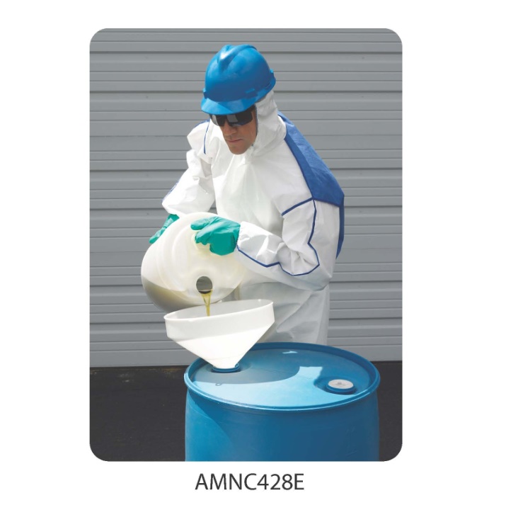 雷克兰凉爽型AMNC428E透气型防护服的面料材质