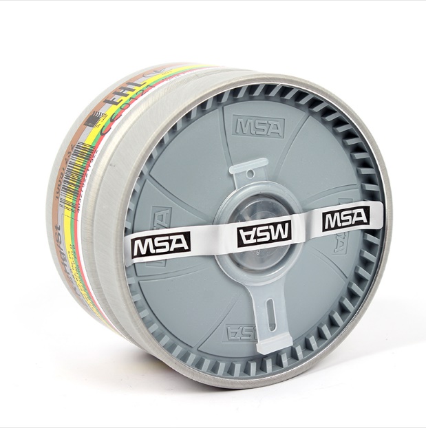 梅思安呼滤毒罐的颜色分类和防护对象标识介绍