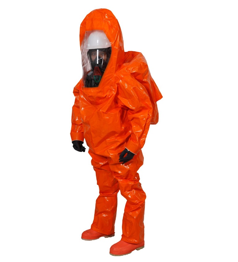 MSA梅思安气密型B级防酸碱耐腐蚀防化服CPS800