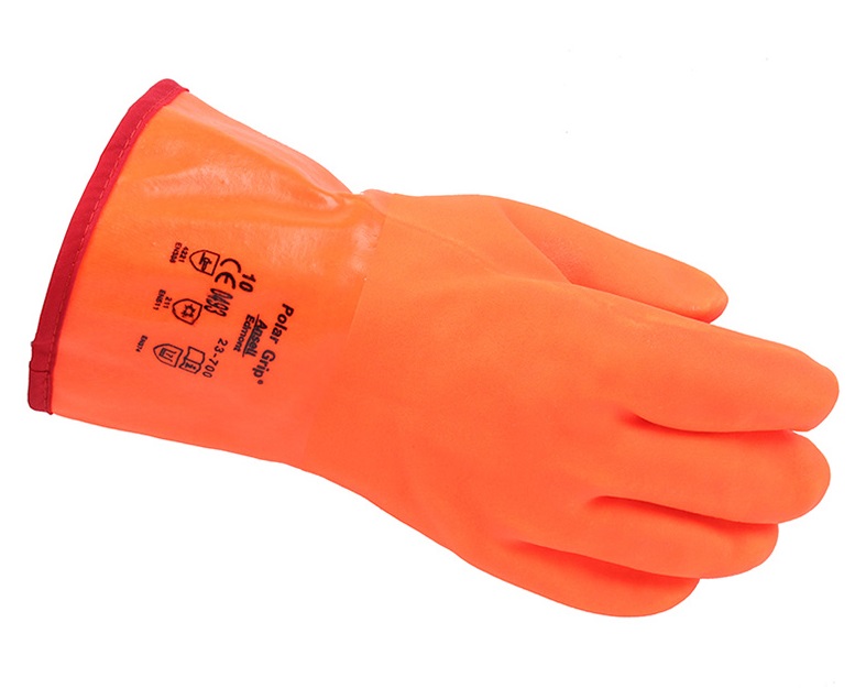 安思尔Ansell耐低温防水防寒保暖手套23700防护手套