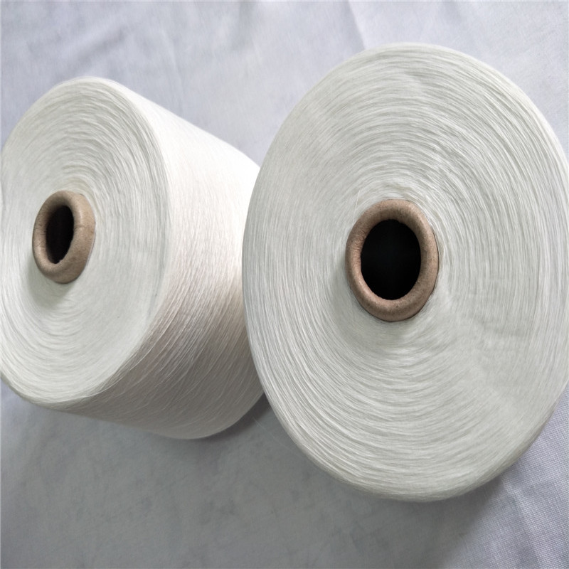 环锭纺21支阻燃纱 涤纶阻燃纱线 防火纱