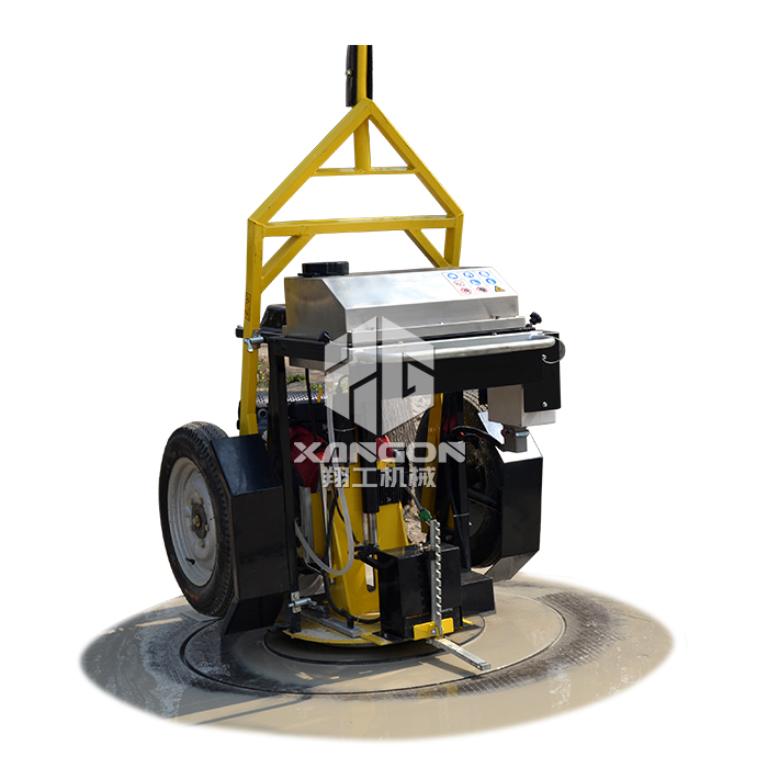 山东翔工圆周型全自动路面切割机 一次成型 效果好