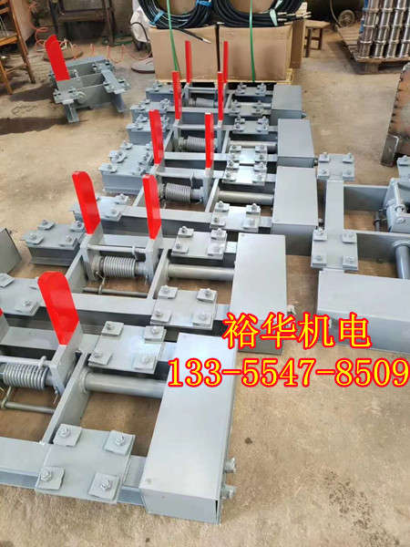 防矿车自溜单向阻车器 自动复位阻车器 气动卧闸阻车器