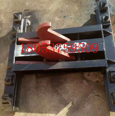 双钩捞车器_24kg600轨距捕车器22KG钩式捕车器