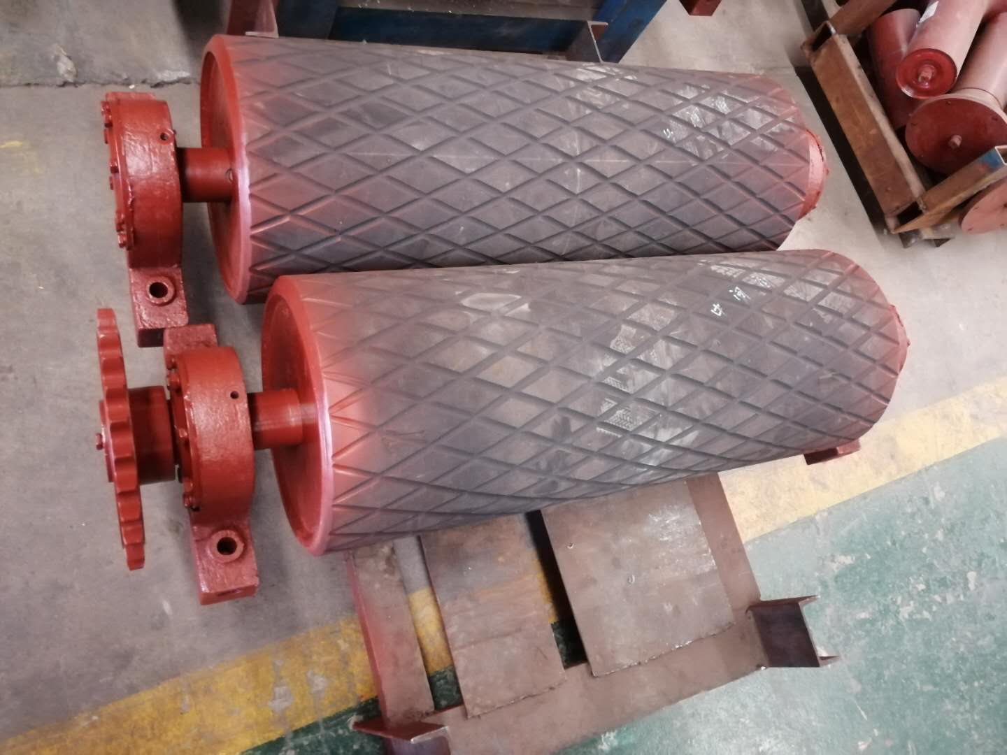 GLD2200/7.5/S给煤机配件主动滚筒链轮外置