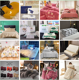 乳胶枕 记忆枕 被子生产