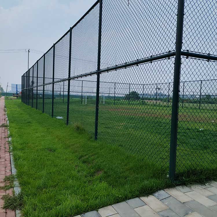 咸阳市浸塑球场围网 体育围栏网 操场防护栏