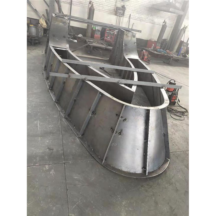 收费岛岛头模具 收费站船型岛模具 高速收费站船型模具 制作 鑫译德