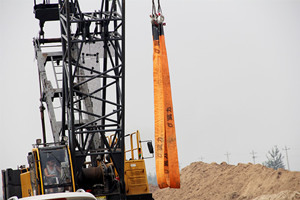 两吨吊装带不能与三吨吊装带同时使用的原因