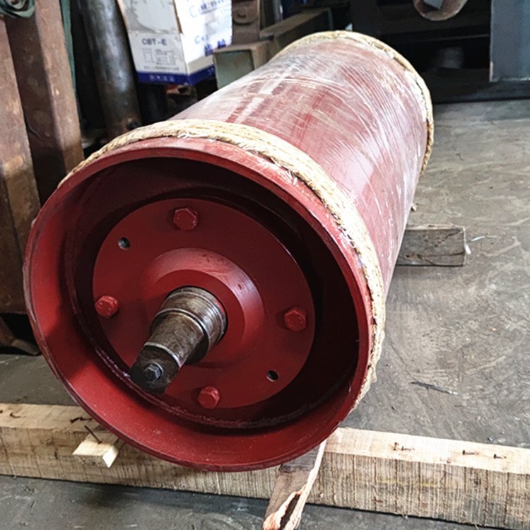 矿用皮带输送机滚筒 320*1150包胶传动滚筒 从动滚筒