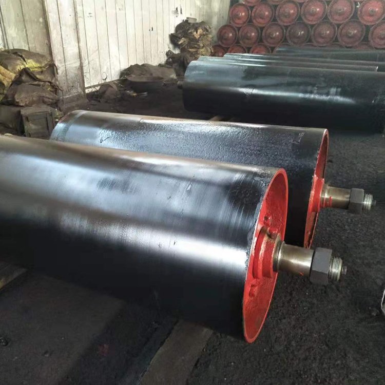 防爆滚筒 TDY75型外置电动滚筒 包胶动力油冷式电动滚筒技术参数